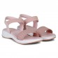 Flat beautiful Peach color Sandal for Women and Girls